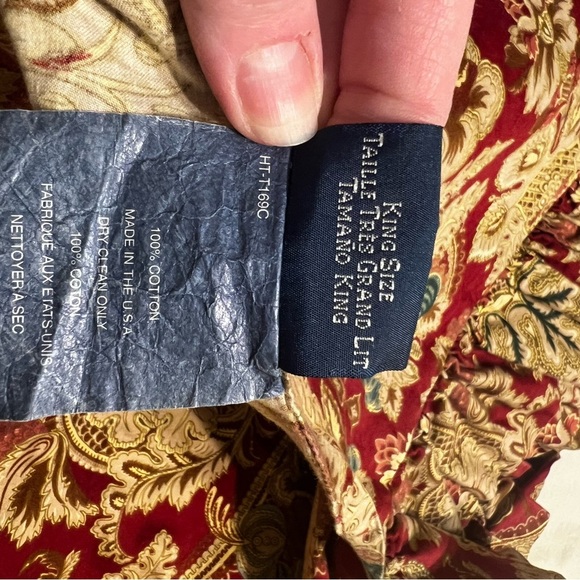 Ralph Lauren Euro Floral 
2 Pillow Shams - Picture 3 of 3